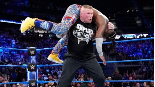 Brock Lesnar Challenged Kofi Kingston: Fox Premier SmackDown Live (10/04/2019)